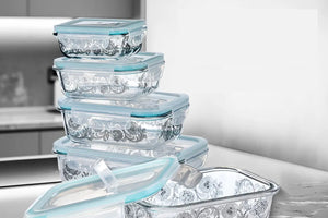 Elevate Your Kitchen Organization with Our Borosilicate Glass Containers!