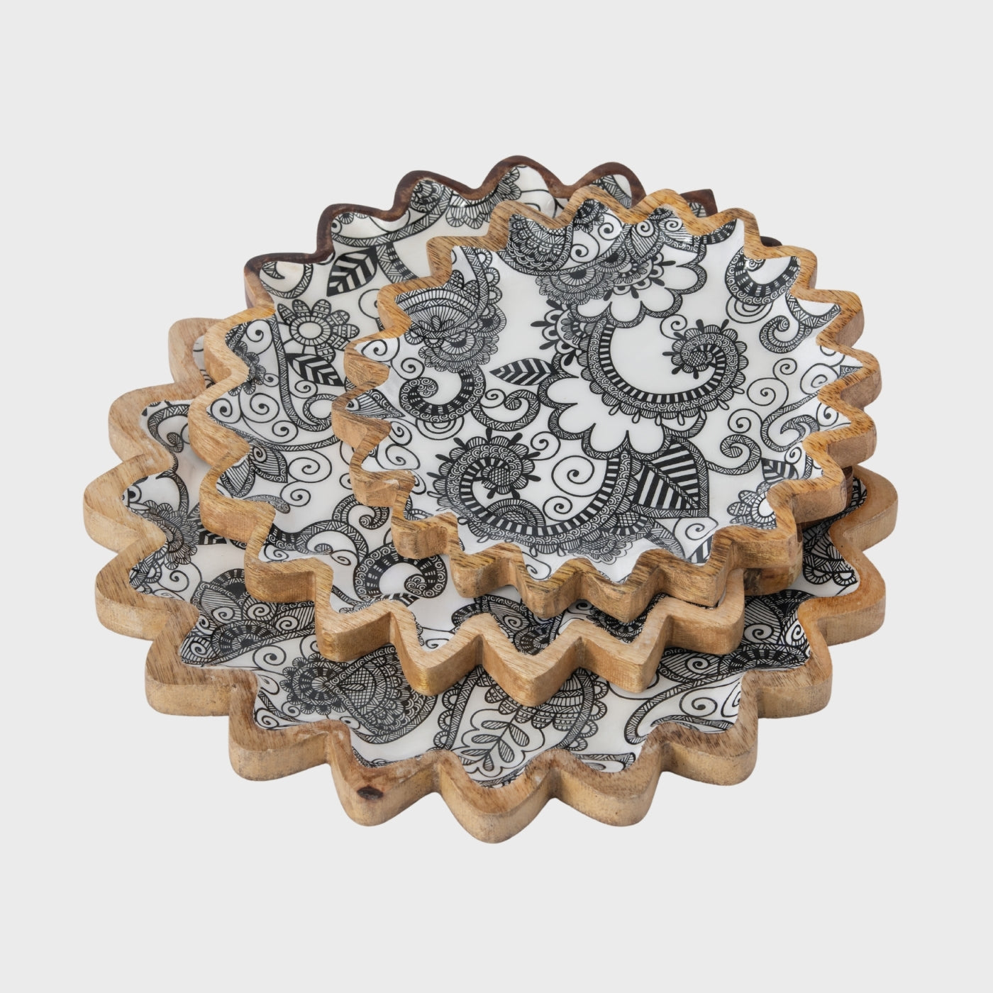 Wooden Star Platter - Small