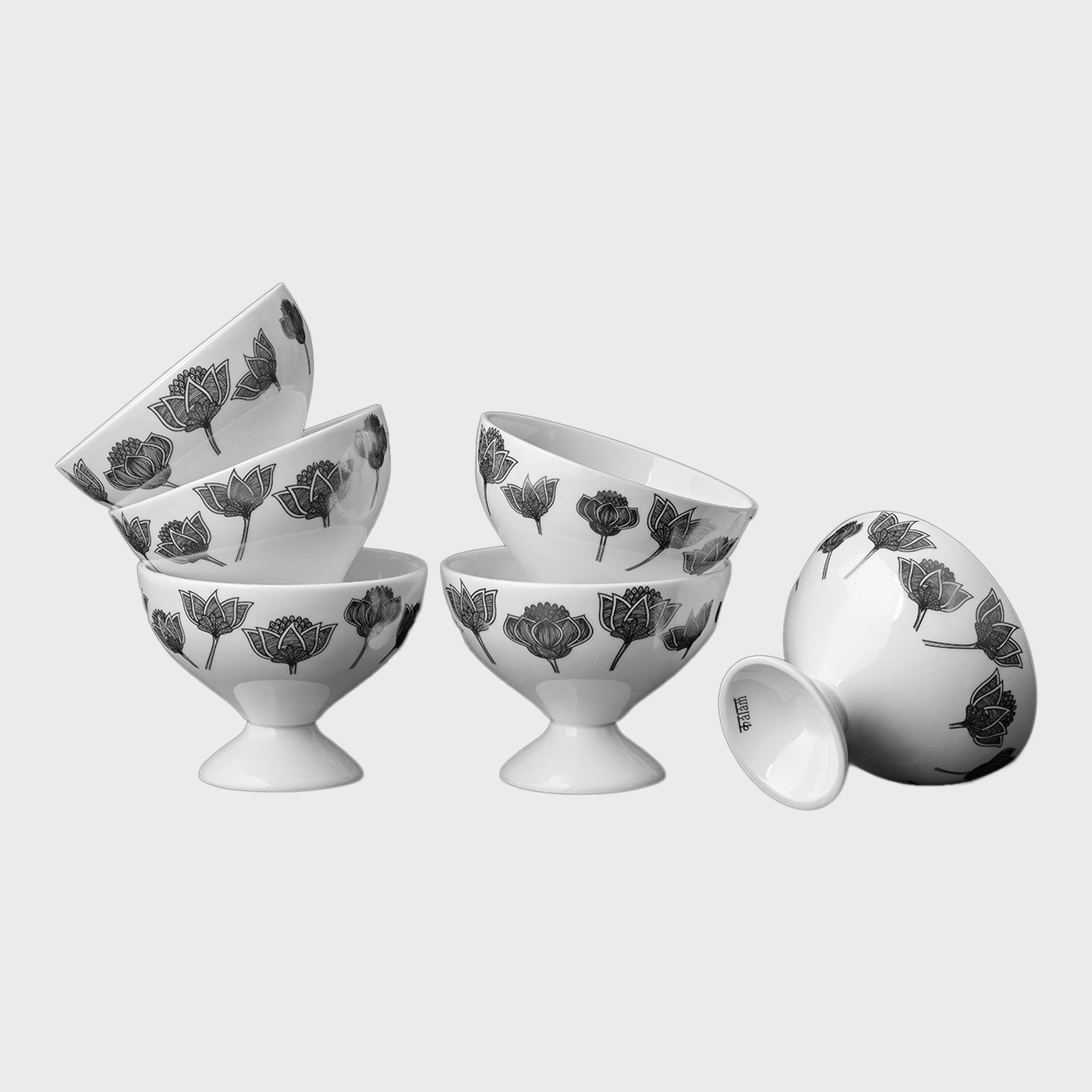 Set of 6 Ice Cream Cups