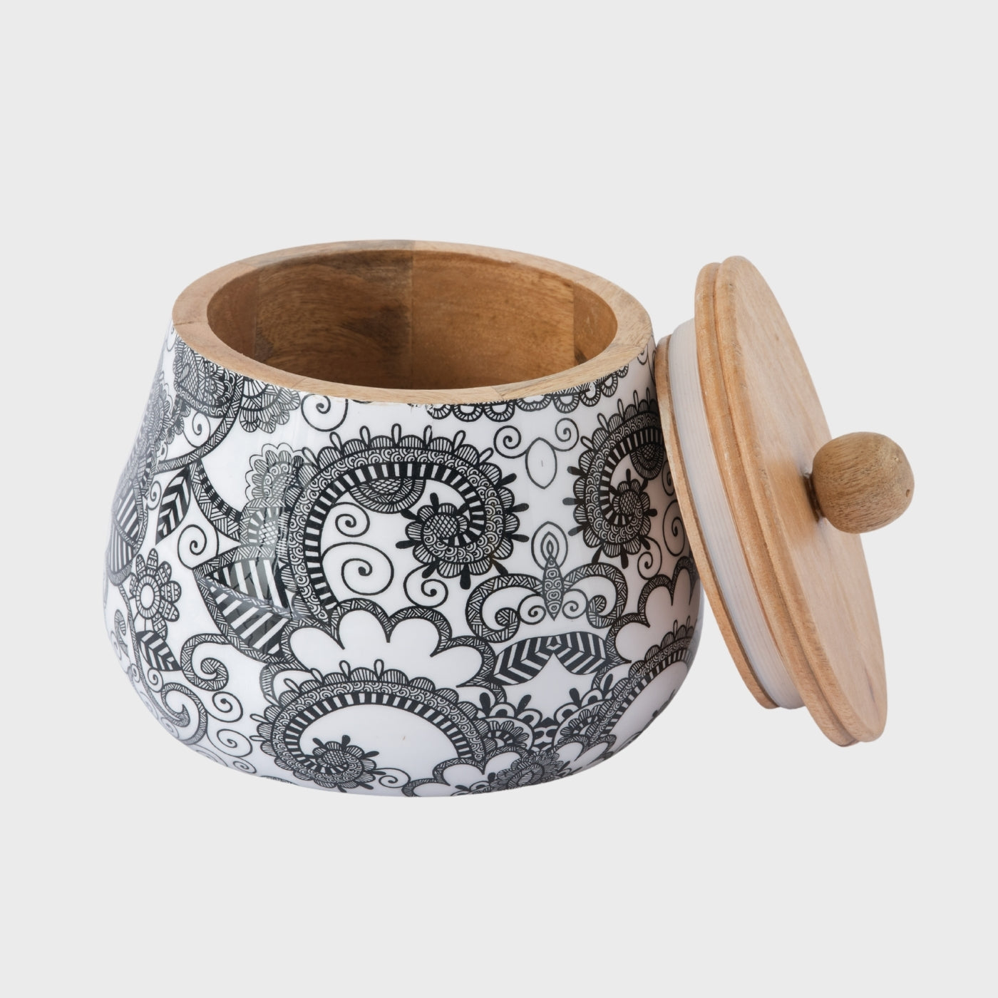 Wooden Canister