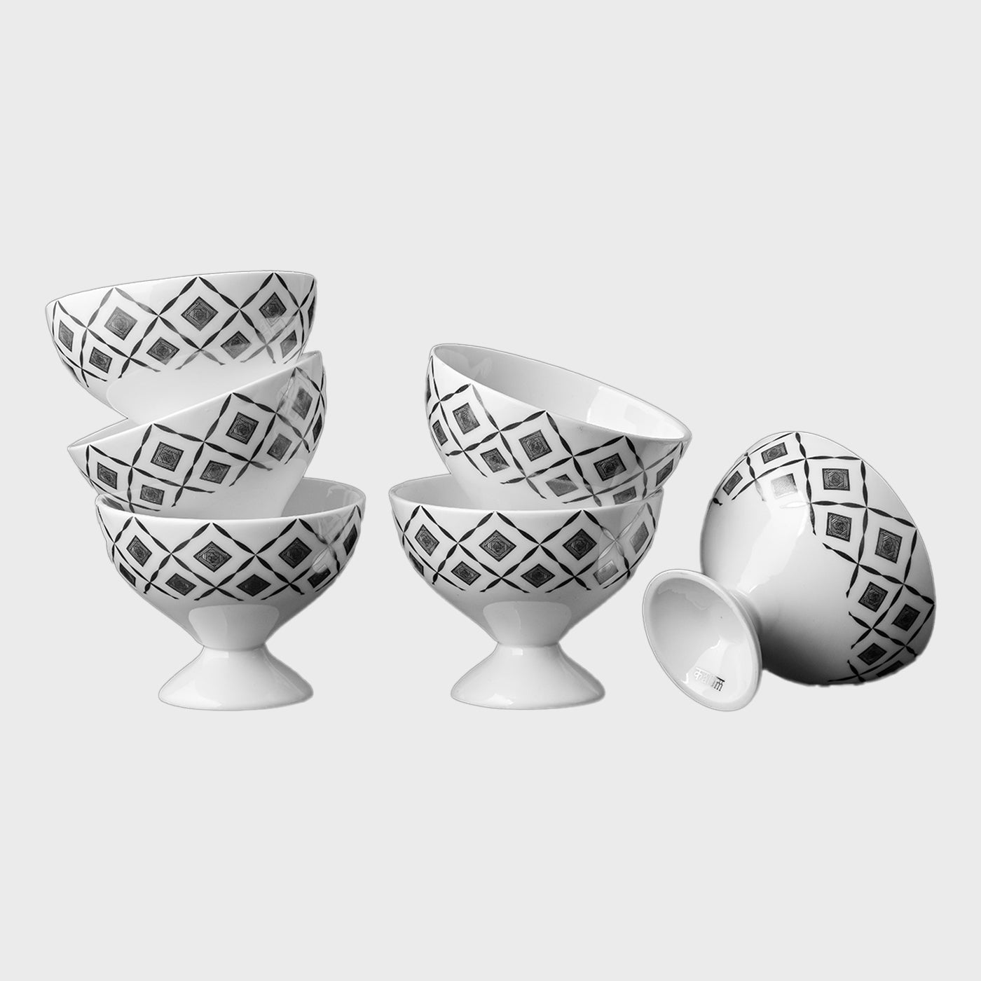Set of 6 Ice Cream Cups