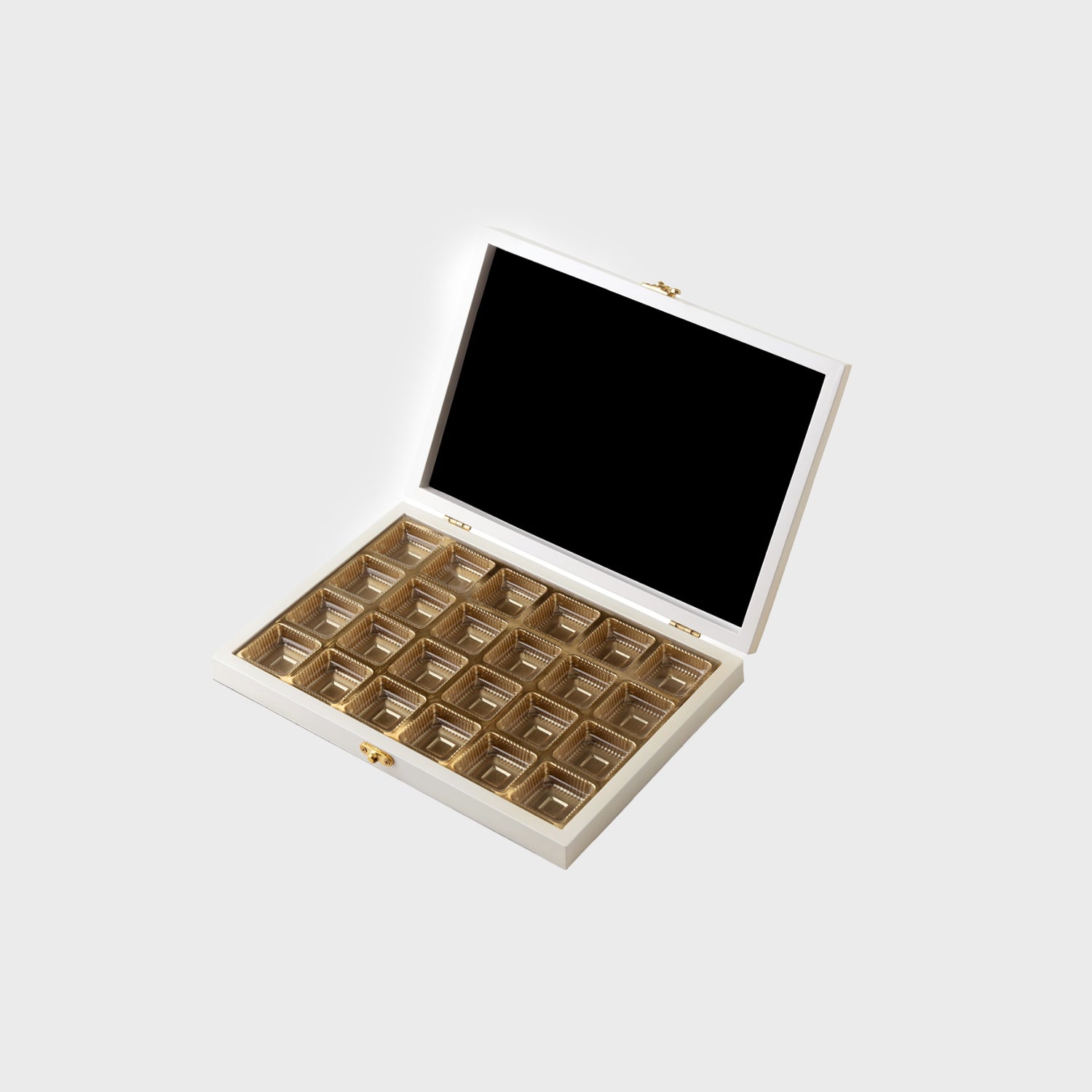 White Wooden Rectangle Box